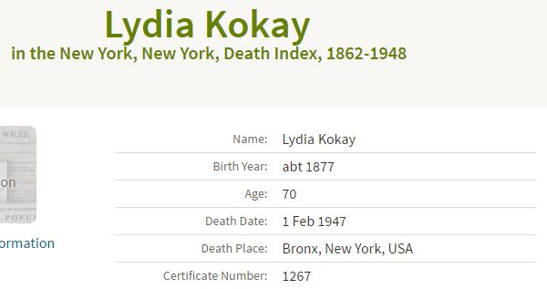 death cert